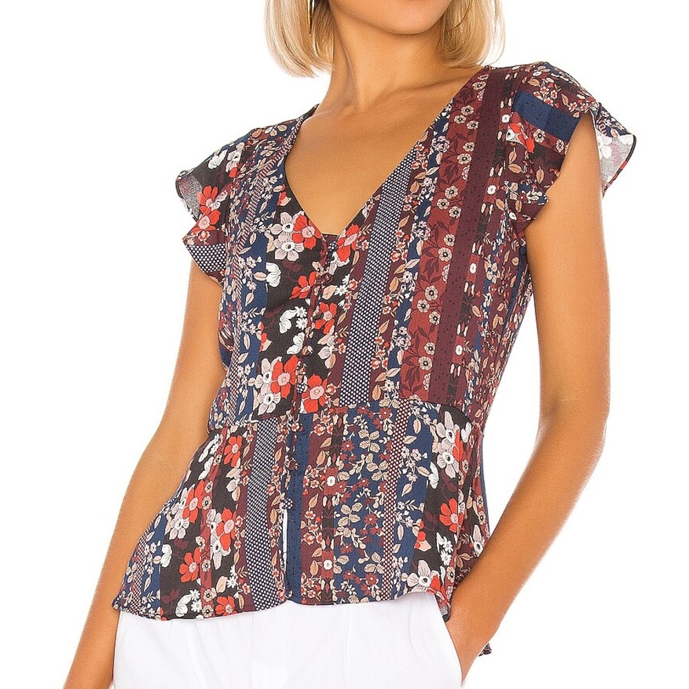 NEW Sanctuary Over the Moon Peplum top